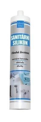 Sanitární silikon transparentní 310 ml SL
