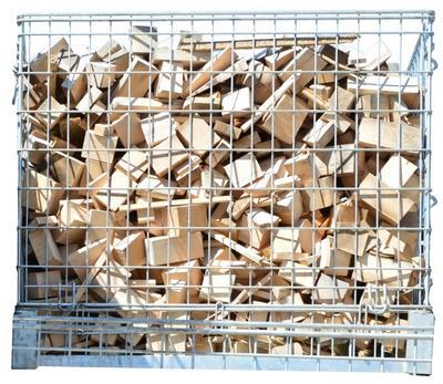 Palivové dřevo sušené tvrdé - přířezy sypané