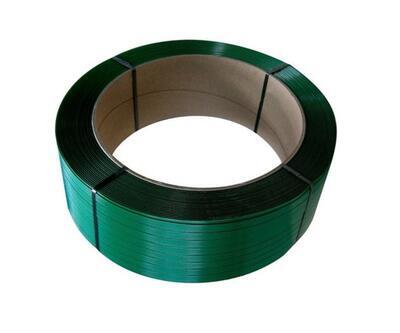 Vázací páska PET 15,5 x 0,9 mm, D 406 mm, zelená