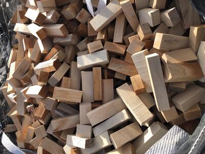 Palivové bukové dřevo suché pro kachlová kamna v Bigbagu 1,75prms - 1