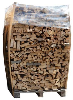 Palivové dřevo sušené tvrdé - přířezy skládané - 1