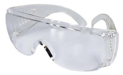Brýle ochranné čiré, polykarbonátový zorník