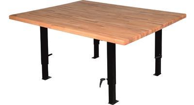 Pracovní stůl SCHOOL 0, délka 1500 mm, nastavitelné pneumatické podnoží