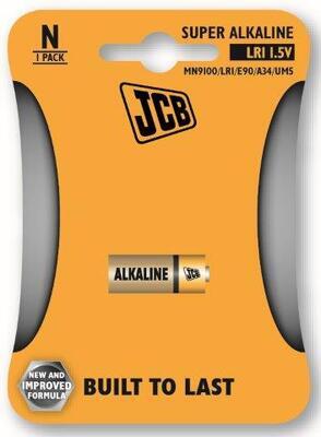 JCB-alkalická baterie LR1-blistr 1 kus