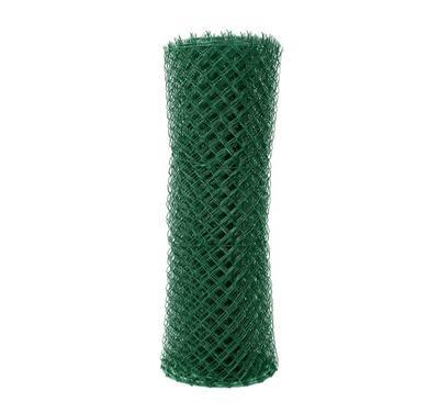 Čtyřhranné pletivo poplastované ideal Zn + PVC (s napínacím drátem), výška 100 cm, zelená