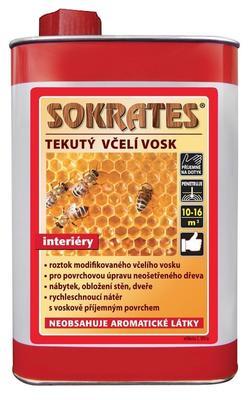 Sokrates Tekutý včelí vosk - natur 0,6 l 
