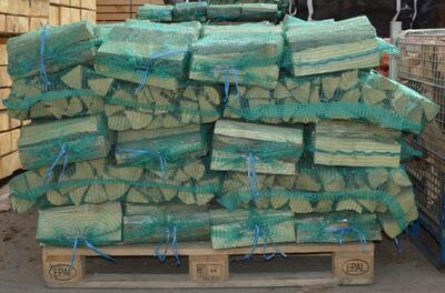 Balené měkké palivové dřevo štípané 0,30m/10kg +- 10% - 2