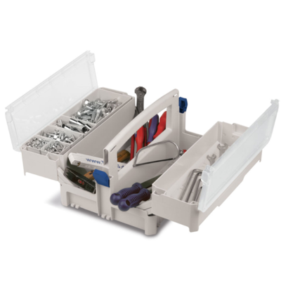 TANOS systainer® Storage-Box, basa s vyndavacími boxy, světle šedá - 3