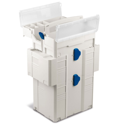 TANOS systainer® Storage-Box, basa s vyndavacími boxy, světle šedá - 4